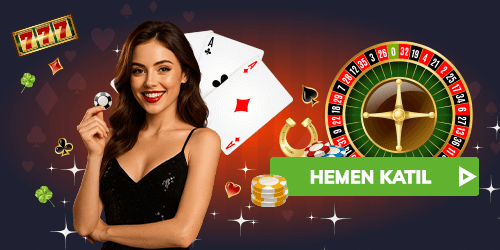 casino krupiyesi ve katıl bannerı